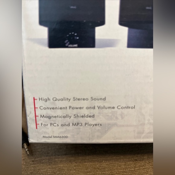 multimedia Micro Innovations Multimedia Speakers Flat Panel Design (MM630D) - Picture 2 of 16